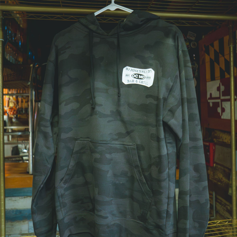 Grey Camo Hoodie