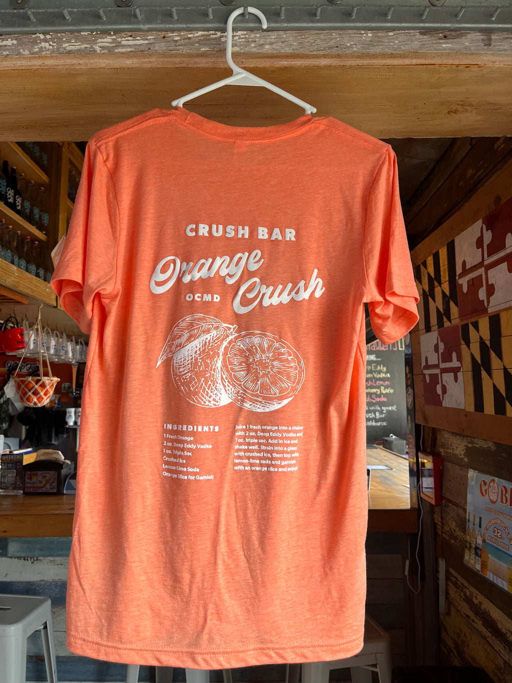 Orange Crush Bar Shirt