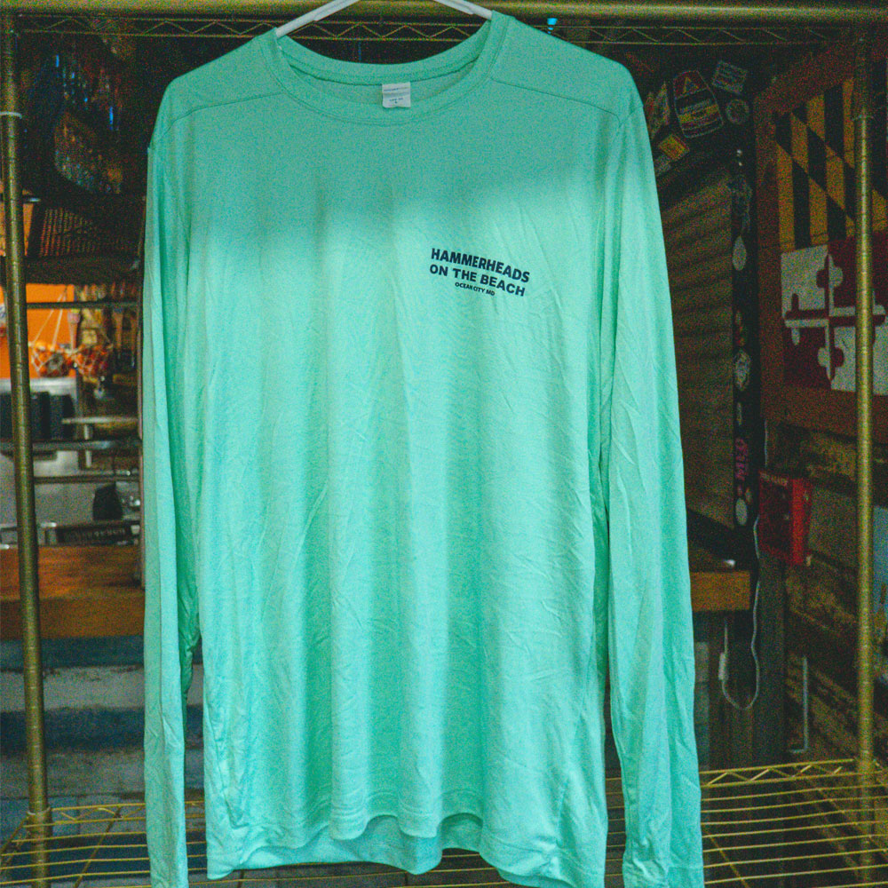 Teal Unisex Long Sleeve Sunshirt
