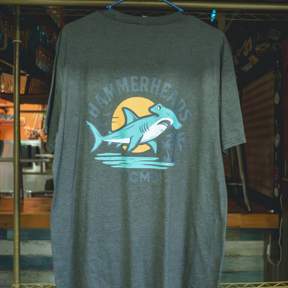 Unisex Sunset Shark Logo T-shirt